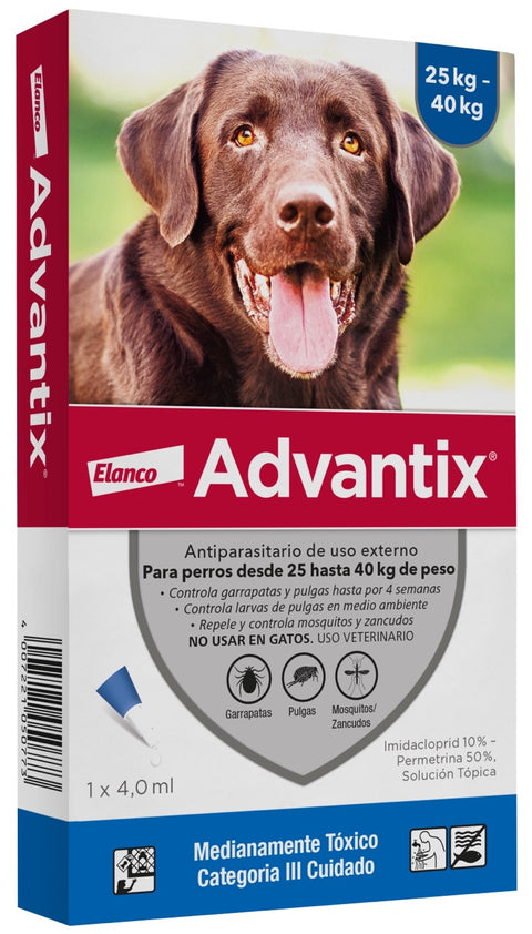 ADVANTIX PIPETA 4 ML 25-40 KG