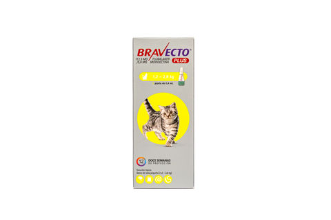 BRAVECTO PLUS PIPETA 1.2 - 2.8 KG