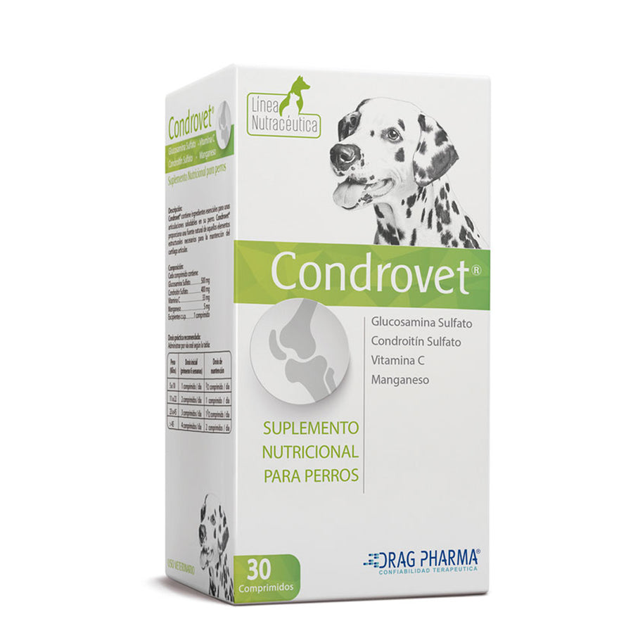 CONDROVET 30 COMPRIMIDOS