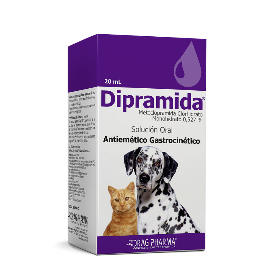 DIPRAMIDA SOLUCIÓN ORAL 20ML
