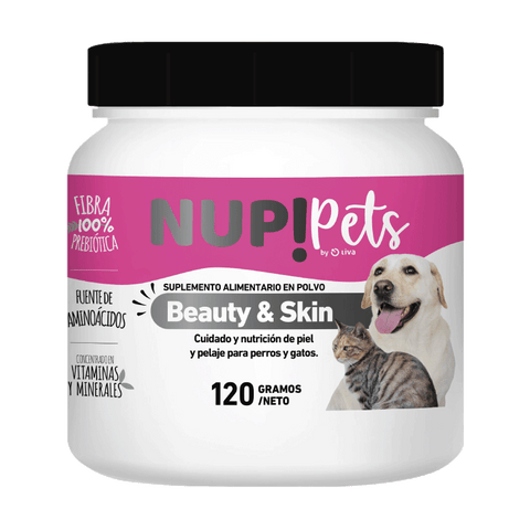 NUP PETS BEAUTY Y SKIN 120 GRAMOS