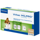 VIRBAC MILPRO PERRO PEQUEÑO 0,5 KG 2 COMPRIMIDOS