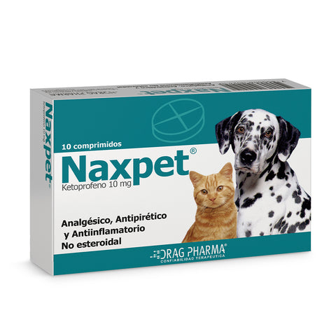 NAXPET 10 MG 10 COMPRIMIDOS