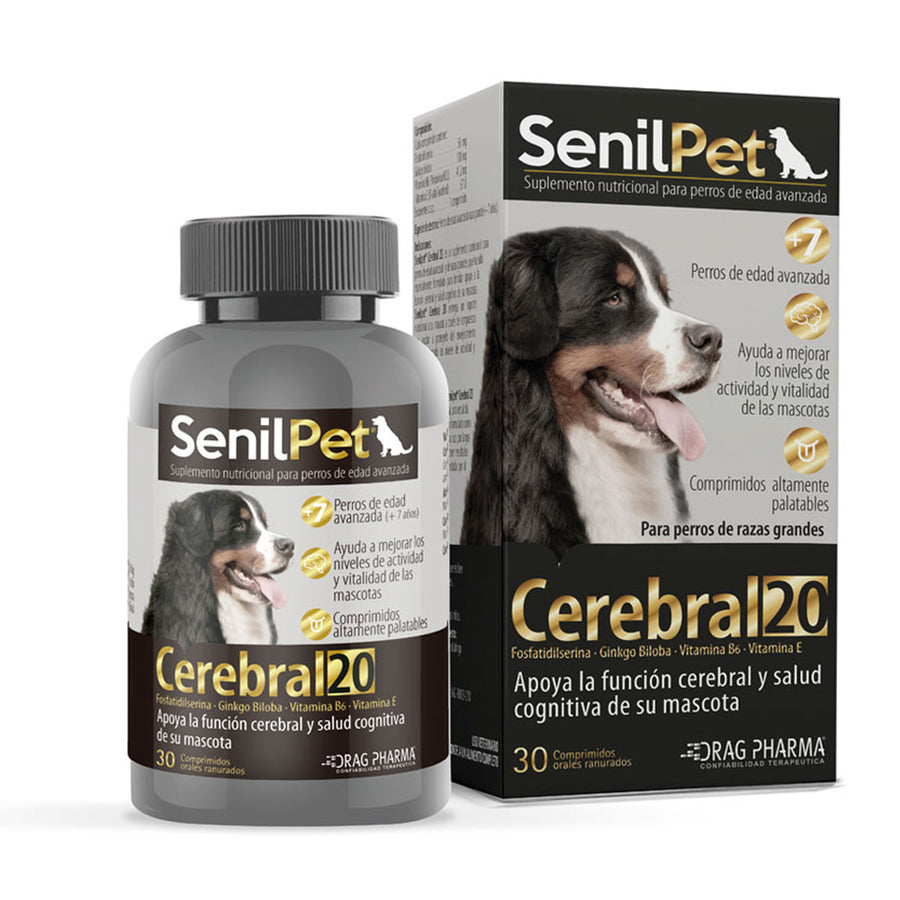 SENILPET CEREBRAL 20 30 COMPRIMIDOS