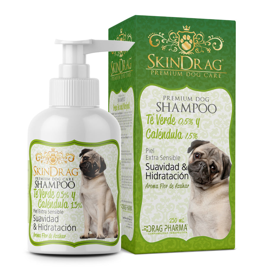 SKINDRAG TE VERDE Y CALENDULA SHAMPOO 250 ML