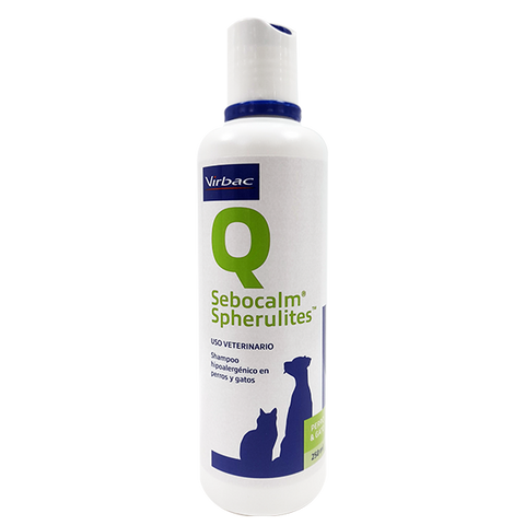 VIRBAC SEBOCALM SPHERULITES SHAMPOO 250 ML