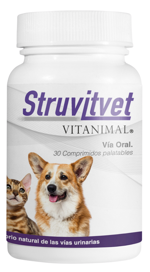 STRUVITVET PERRO GATO 30 COMPRIMIDOS