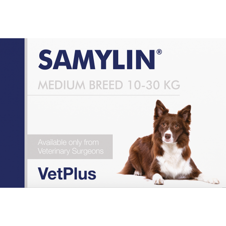 VETPLUS SAMYLIN MEDIUM BREED TABS