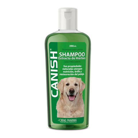 CANISH SHAMPOO EXTRACTO HIERBAS 390 ML