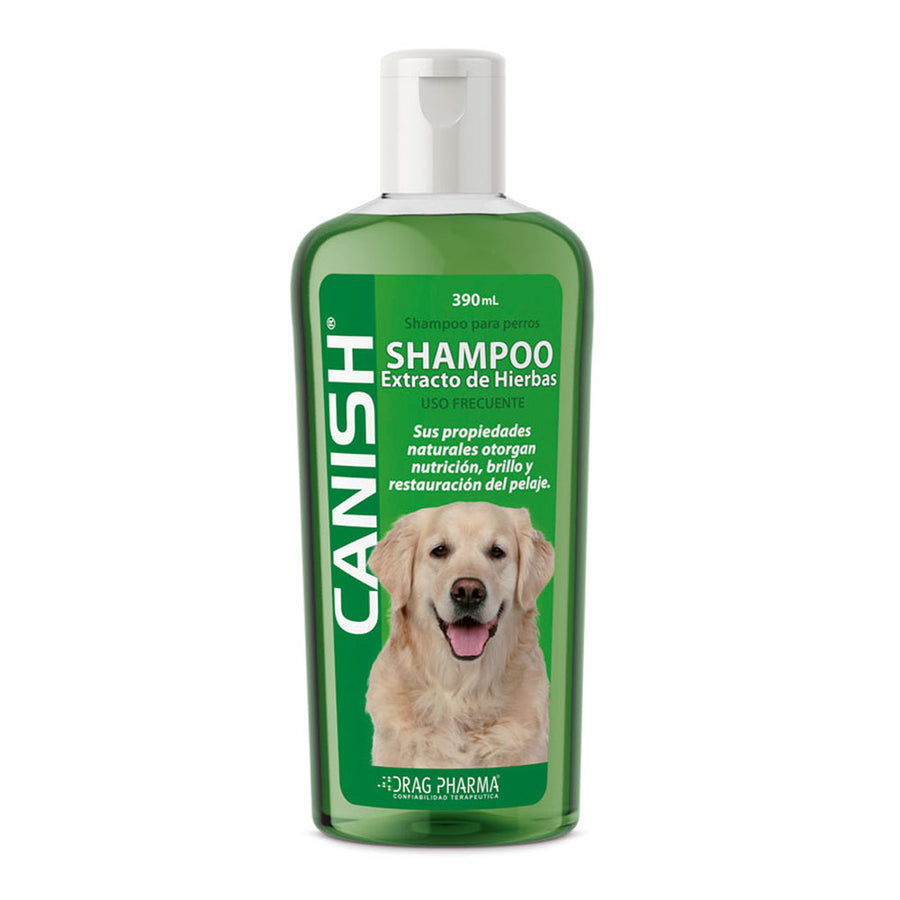 CANISH SHAMPOO EXTRACTO HIERBAS 390 ML