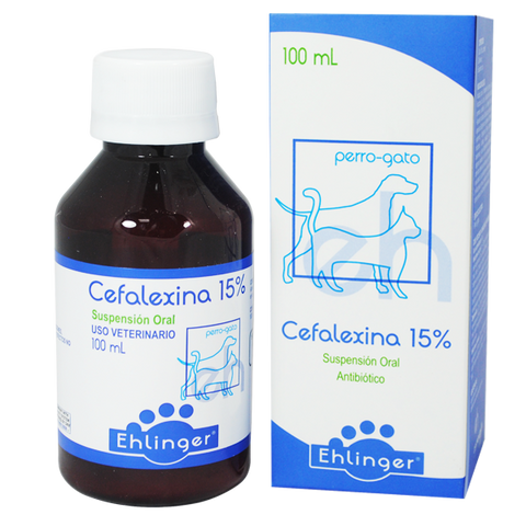 CEFALEXINA 15% JARABE 100 ML
