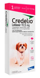 CREDELIO 112.5 MG 2.8-5.5 KG 1 COMPRIMIDO