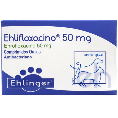 EHLIFLOXACINO 50 MG 10 COMPRIMIDOS