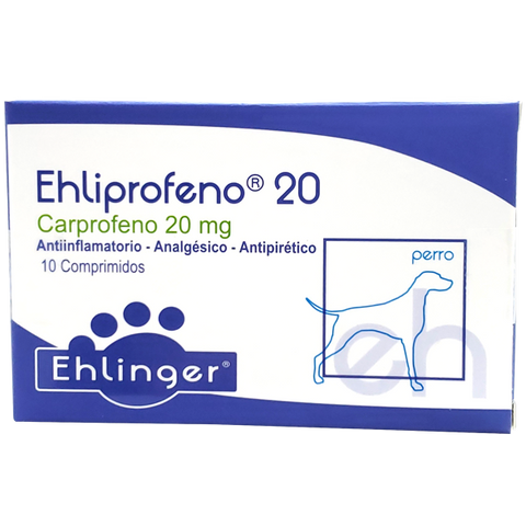EHLIPROFENO 20 MG 10 COMPRIMIDOS