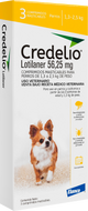 CREDELIO 56.25 MG 1.3 KG-2.5 KG 3 COMPRIMIDOS