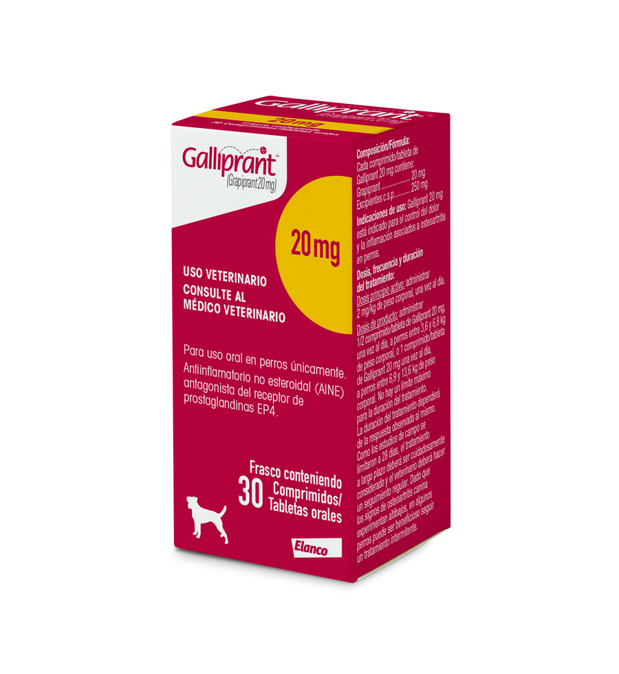 GALLIPRANT 20 MG 30 COMPRIMIDOS