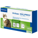 VIRBAC MILPRO GATOS +2 KG 2 COMPRIMIDOS