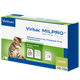 VIRBAC MILPRO GATOS 0.5-2 KG 2 COMPRIMIDOS
