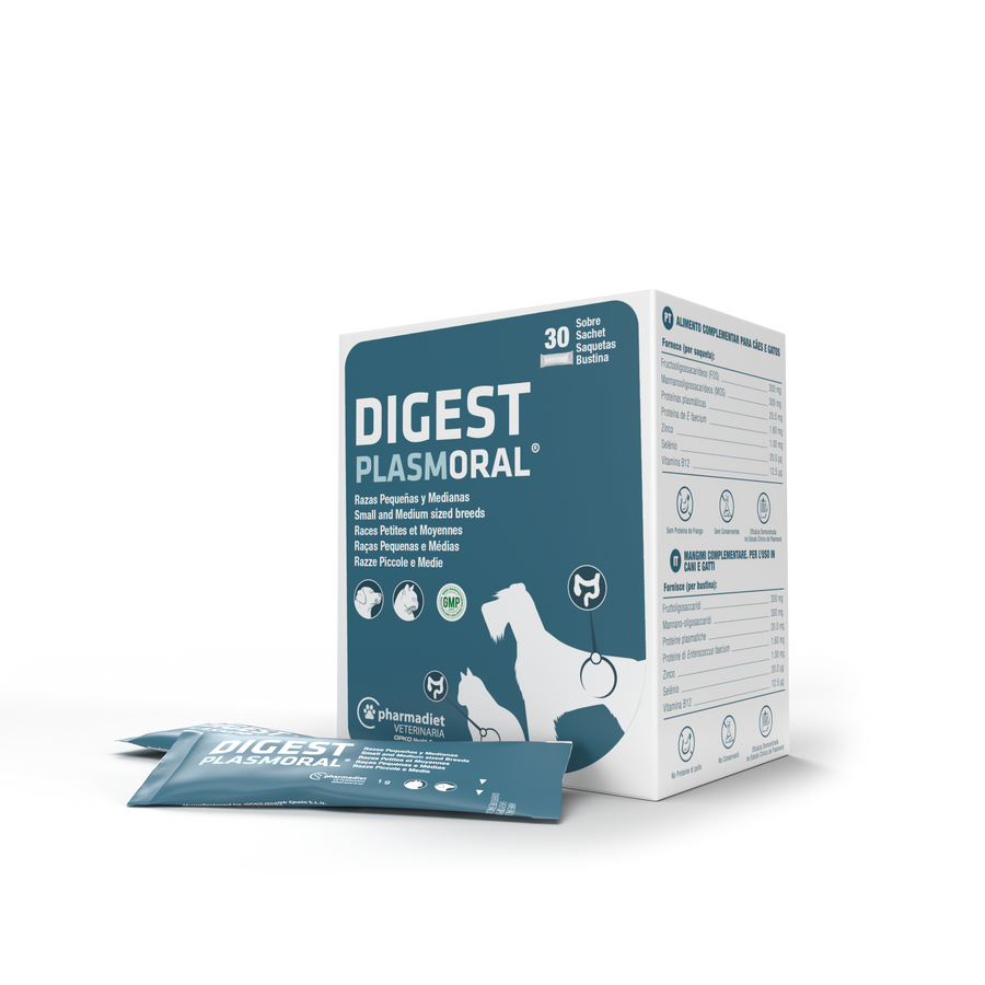 DIGEST PLASMORAL PERROS PEQ/MED 30 SACHET