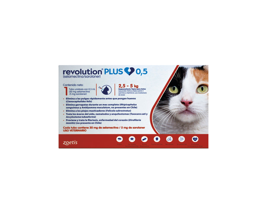 REVOLUTION PLUS PIPETA GATO 2.6-5 KG