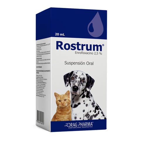 ROSTRUM 2.5% SUSPENSION ORAL 20 ML
