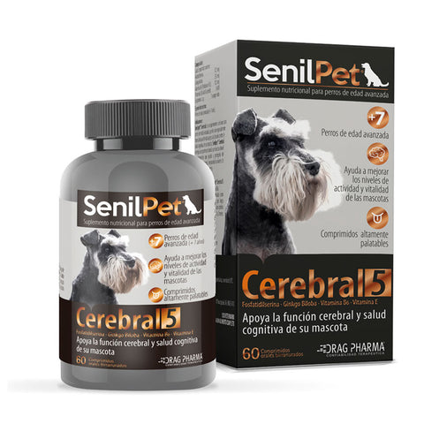 SENILPET CEREBRAL 5 60 COMPRIMIDOS