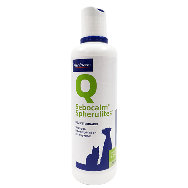 VIRBAC SEBOCALM SPHERULITES SHAMPOO 250 ML