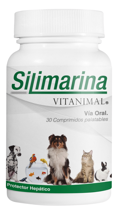 VITANIMAL SILIMARINA 30 COMPRIMIDOS
