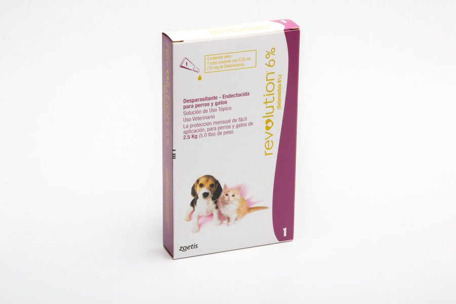 REVOLUTION PIPETA GATO-PERRO 0-2.5 KG