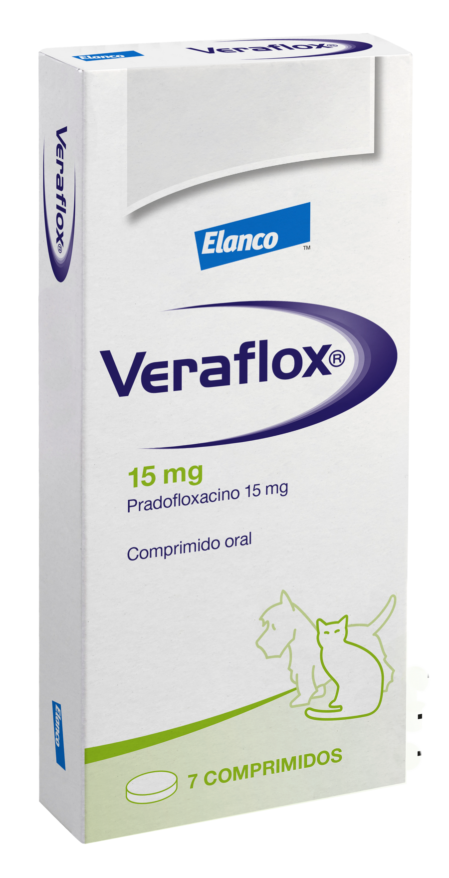 VERAFLOX 15 MG 7 COMPRIMIDOS